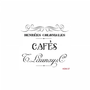 HOME DECOR MİNİ STENCIL HDM-37 25X25