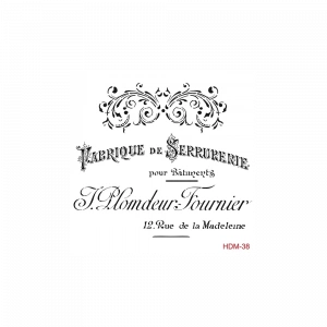 HOME DECOR MİNİ STENCIL HDM-38 25X25