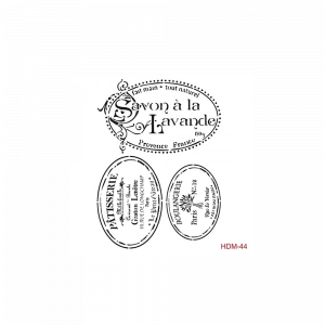 HOME DECOR MİNİ STENCIL HDM-44 25X25