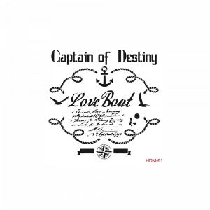 HOME DECOR MİNİ STENCIL HDM-61 25X25