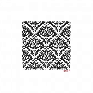 HOME DECOR MİNİ STENCIL HDM-71 25X25