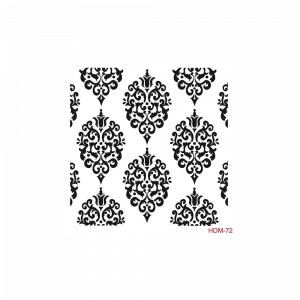 HOME DECOR MİNİ STENCIL HDM-72 25X25