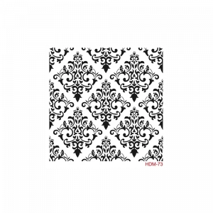 HOME DECOR MİNİ STENCIL HDM-73 25X25