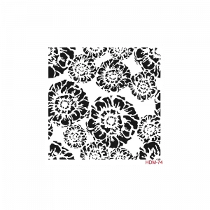 HOME DECOR MİNİ STENCIL HDM-74 25X25