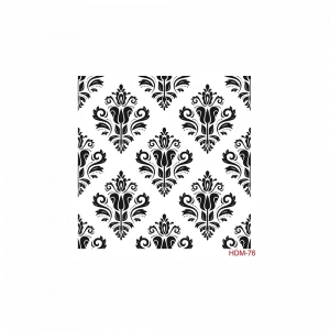 HOME DECOR MİNİ STENCIL HDM-76 25X25