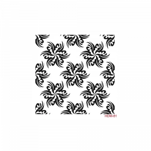 HOME DECOR MİNİ STENCIL HDM-81 25X25