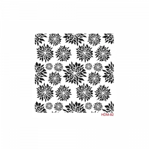 HOME DECOR MİNİ STENCIL HDM-82 25X25