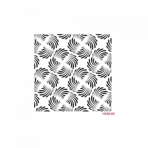 HOME DECOR MİNİ STENCIL HDM-83 25X25