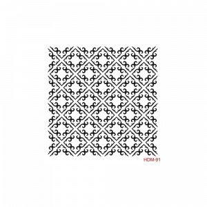 HOME DECOR MİNİ STENCIL HDM-91 25X25