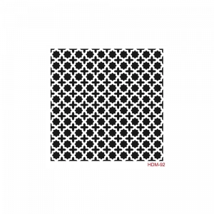 HOME DECOR MİNİ STENCIL HDM-92 25X25