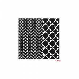 HOME DECOR MİNİ STENCIL HDM-97 25X25