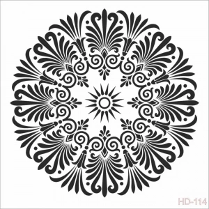 HOME DECOR STENCIL HD-114 45X45