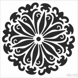 HOME DECOR STENCIL HD-116 45X45