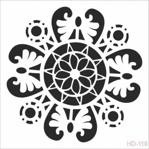 HOME DECOR STENCIL HD-119 45X45