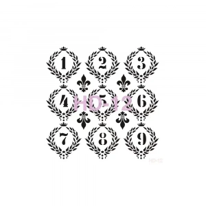 HOME DECOR STENCIL HD-12 45X45