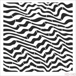 HOME DECOR STENCIL HD-140 45X45