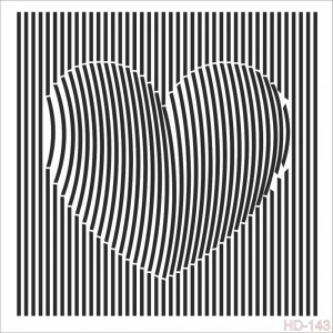 HOME DECOR STENCIL HD-143 45X45