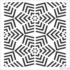 HOME DECOR STENCIL HD-148 45X45