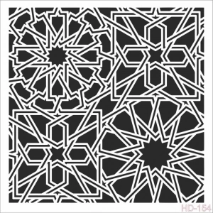HOME DECOR STENCIL HD-154 45X45