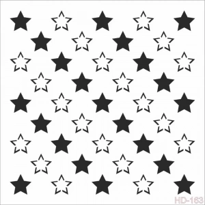 HOME DECOR STENCIL HD-163 45X45