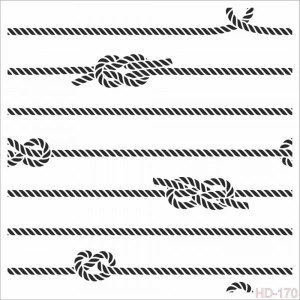 HOME DECOR STENCIL HD-170 45X45