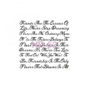 HOME DECOR STENCIL HD-52 45X45