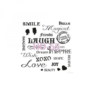 HOME DECOR STENCIL HD-55 45X45