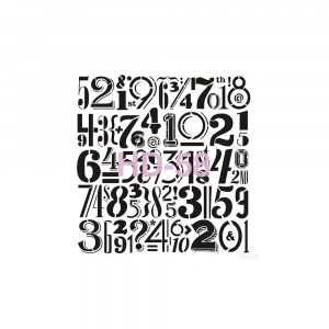 HOME DECOR STENCIL HD-58 45X45