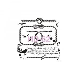 HOME DECOR STENCIL HD-62 45X45