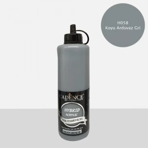HYBRID AKR. MULTISURFACES H-058 KOYU ARDUVAZ GRİ 500ML