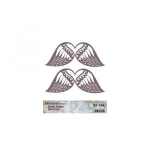 KS SERİSİ SİLUET STENCIL ( KENARSIZ ) KS104 25X25