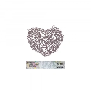 KS SERİSİ SİLUET STENCIL ( KENARSIZ ) KS108 25X25