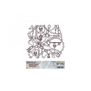 KS SERİSİ SİLUET STENCIL ( KENARSIZ ) KS116 25X25