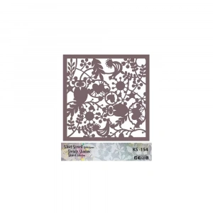KS SERİSİ SİLUET STENCIL ( KENARSIZ ) KS154 25X25