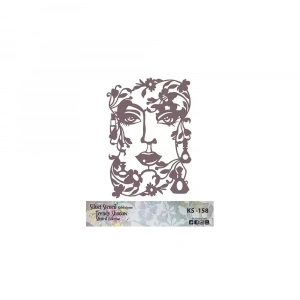 KS SERİSİ SİLUET STENCIL ( KENARSIZ ) KS158 25X25