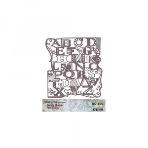 KS SERİSİ SİLUET STENCIL ( KENARSIZ ) KS165 25X25