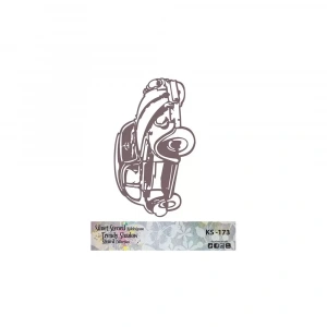 KS SERİSİ SİLUET STENCIL ( KENARSIZ ) KS173 25X25