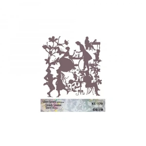 KS SERİSİ SİLUET STENCIL ( KENARSIZ ) KS179 25X25