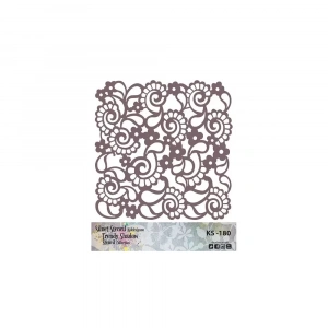 KS SERİSİ SİLUET STENCIL ( KENARSIZ ) KS180 25X25