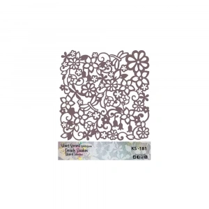 KS SERİSİ SİLUET STENCIL ( KENARSIZ ) KS181 25X25
