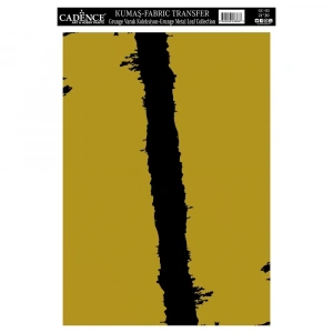 KUMAŞ GRUNGE VARAK TRANSFER KOLEKSİYONU ALTIN GC-03 21X30
