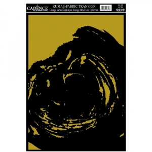 KUMAŞ GRUNGE VARAK TRANSFER KOLEKSİYONU ALTIN GC-06 21X30
