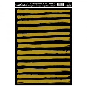 KUMAŞ GRUNGE VARAK TRANSFER KOLEKSİYONU ALTIN GC-07 21X30