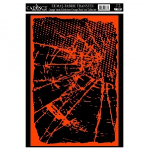 KUMAŞ GRUNGE VARAK TRANSFER KOLEKSİYONU BAKIR GC-01 21X30