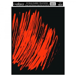 KUMAŞ GRUNGE VARAK TRANSFER KOLEKSİYONU BAKIR GC-05 21X30