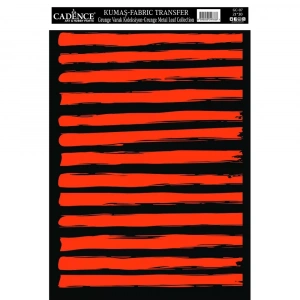 KUMAŞ GRUNGE VARAK TRANSFER KOLEKSİYONU BAKIR GC-07 21X30