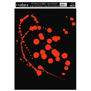 KUMAŞ GRUNGE VARAK TRANSFER KOLEKSİYONU BAKIR GC-10 21X30