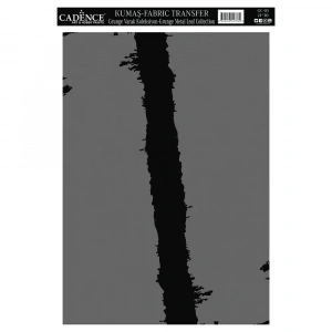 KUMAŞ GRUNGE VARAK TRANSFER KOLEKSİYONU GÜMÜŞ GC-03 21X30