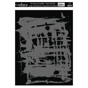 KUMAŞ GRUNGE VARAK TRANSFER KOLEKSİYONU GÜMÜŞ GC-04 21X30