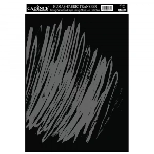 KUMAŞ GRUNGE VARAK TRANSFER KOLEKSİYONU GÜMÜŞ GC-05 21X30